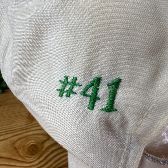 Vintage Philadelphia Eagles Script Font # 41 Adult Hat Made In The USA Strapback - Picture 6 of 9